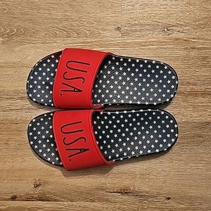 RAE DUNN USA Women's Slides